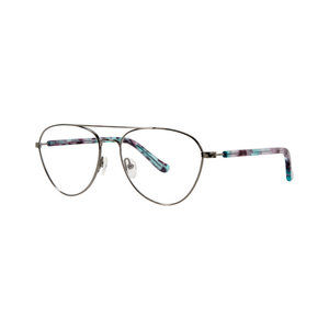 Kensie Flourish Eyeglasses Gunmetal 53mm